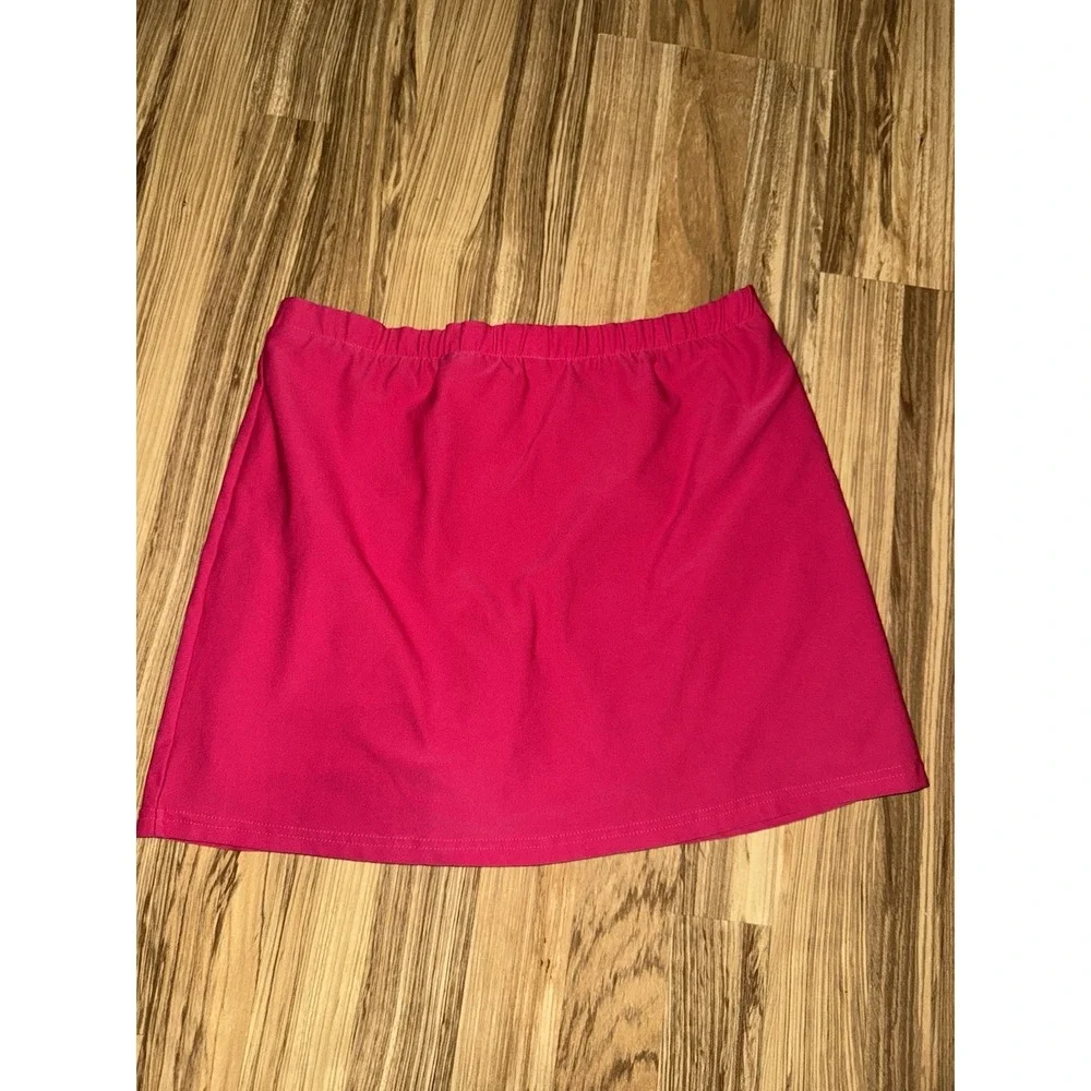 Nike Skort Womens Large Pink Vintage Y2K Golfer Tennis Pickleball Activewear EUC